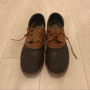Mens L.L. Bean Tan/Brown Thinsulate Gumshoe